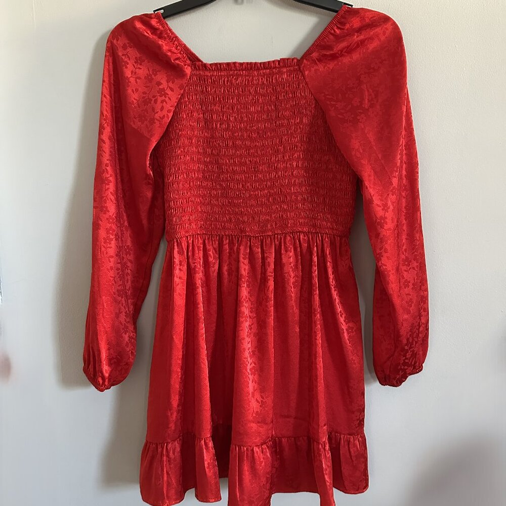 Girls Red Dress Size L 10-12